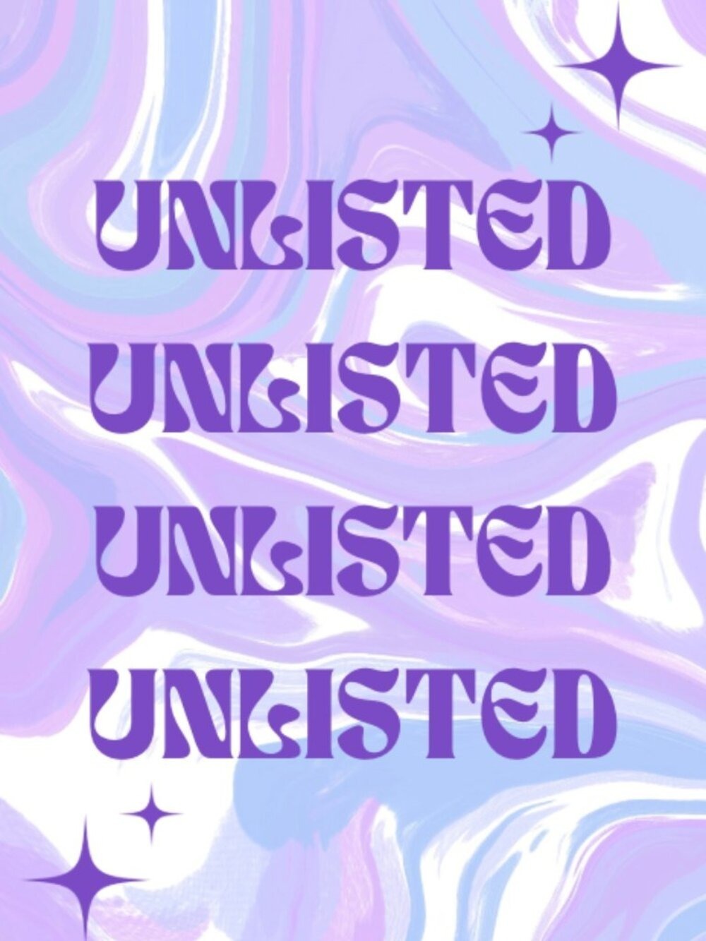 UNLISTED‎ ✨ FLYER